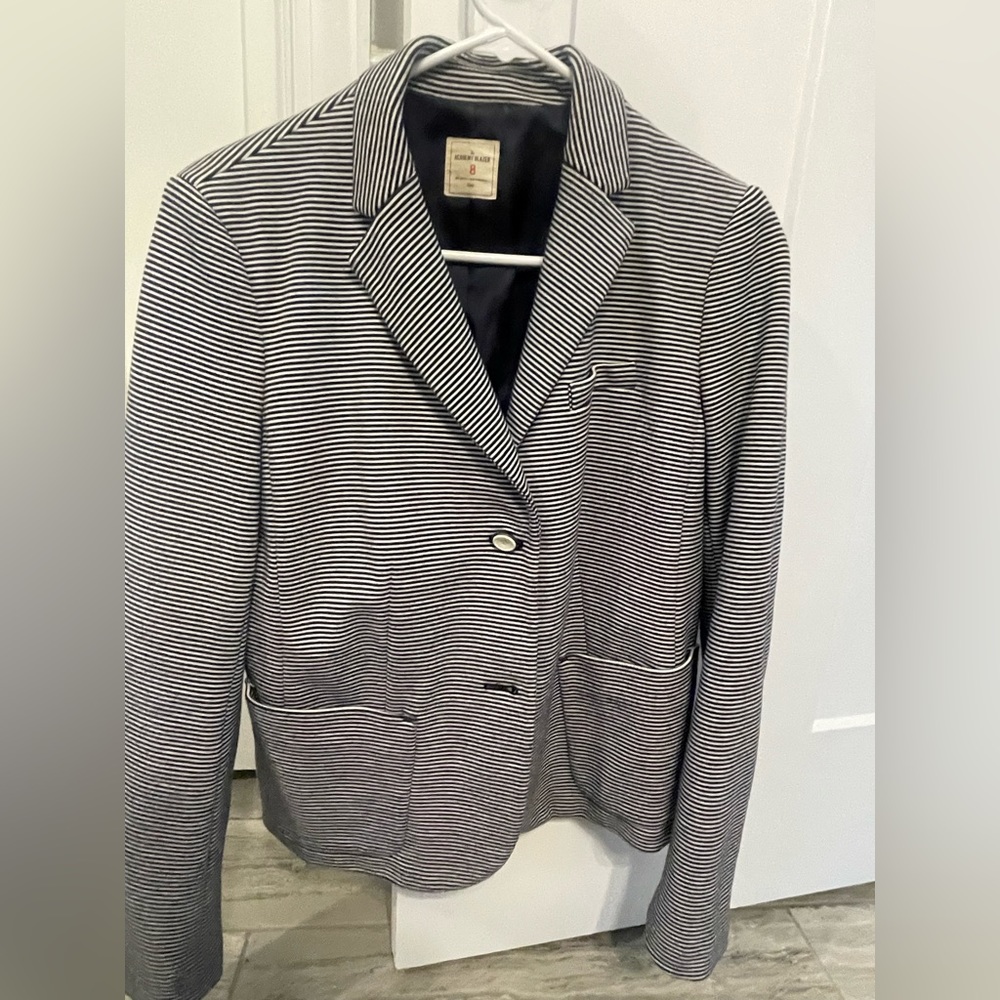The Academy Blazer GAP - Navy pinstripe Size 8
